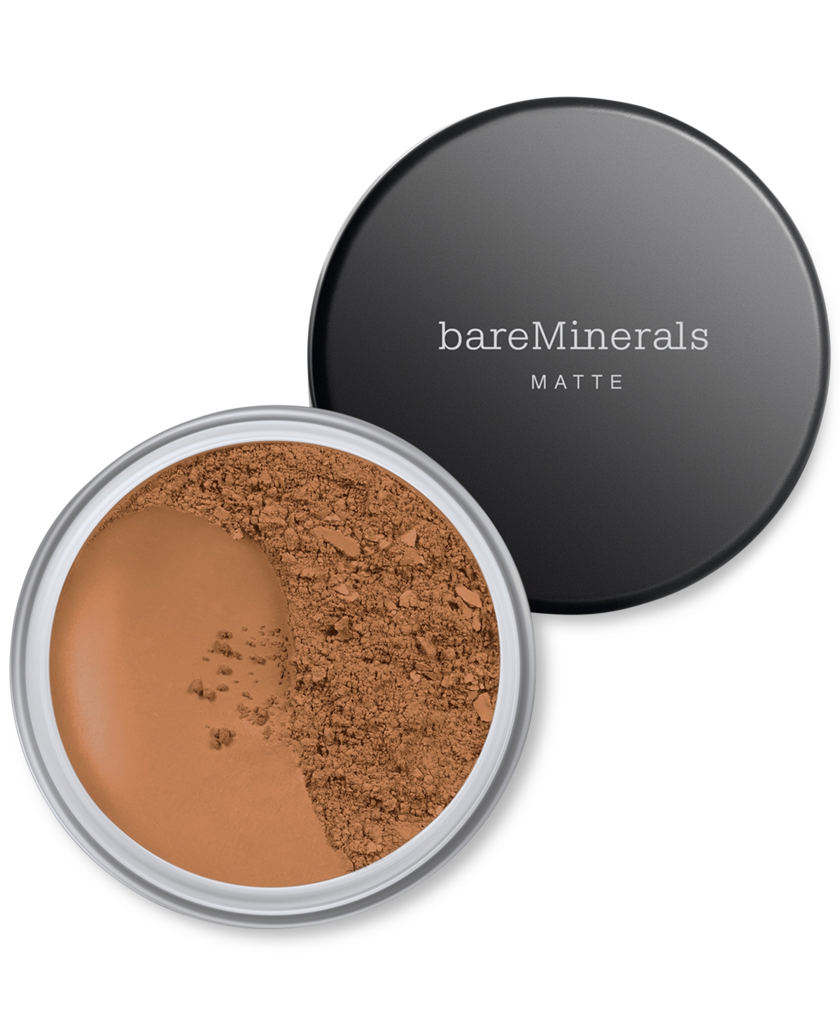 Bareminerals Matte Loose Powder Foundation Spf 15 In Golden Deep  - For Dark Skin With Neutra