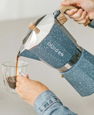 Milano Stone Cafe Bliss: Moka Pot Frother Duo