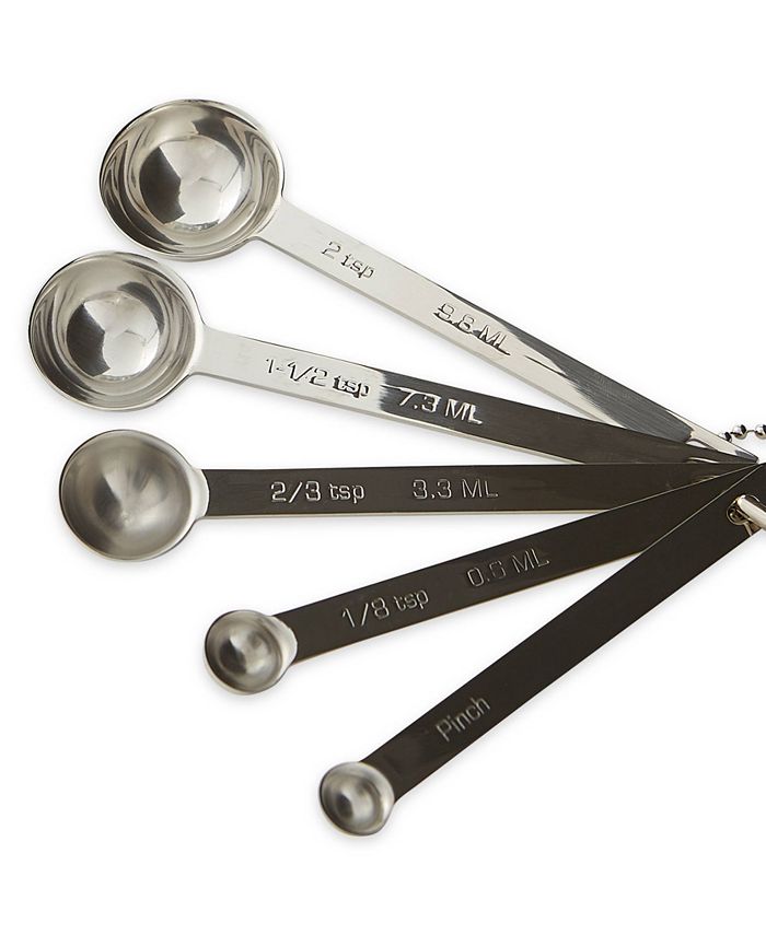 RSVP International Endurance Stainless Steel 5 Piece Odd Size Spoon Set ...