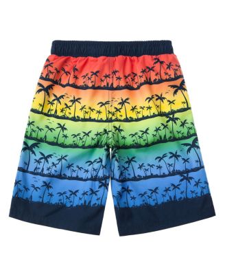 Big Boys Quick Dry Drawstring Swim Trunks Board Shorts with Mesh Lining UPF50+ XS-XXL