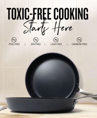 Maestro 9.5-Inch Nonstick Ceramic Frying Pan - Induction & Oven Safe Skillet