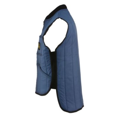 Men's Cooler Wear Vest - Insulated, Water-Repellent, Lightweight Work Vest for 10°F Cold Protection
