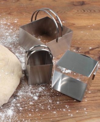 Endurance 4 Piece Square Nesting Biscuit Cutters