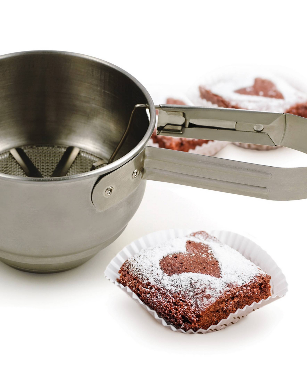 Rsvp International Endurance Stainless Steel 1 Cup Sifter In Silver