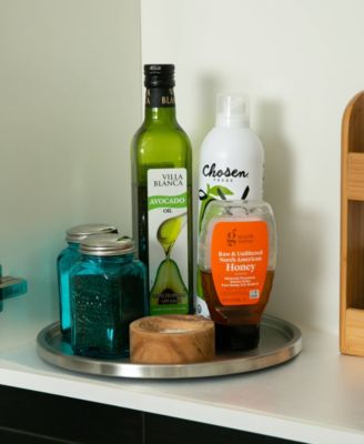 Endurance Stainless Steel 10.5&amp;quot; D x 0.75&amp;quot; H Single Tier Lazy Susan