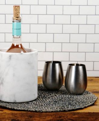 Marble Wine Cooler/Tool Crock 5.5&amp;quot; Dia.