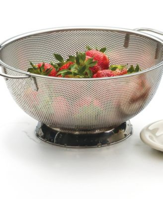 Endurance Precision Pierced Stainless Steel 5 Quart Colander