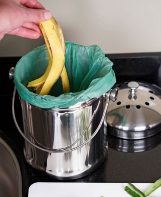 Endurance Stainless Steel 1 Gallon Compost Pail