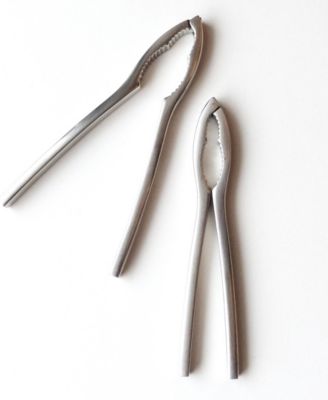 Endurance 18/8 Stainless Steel 6x1.5" 2 Piece Crab Cracker Set