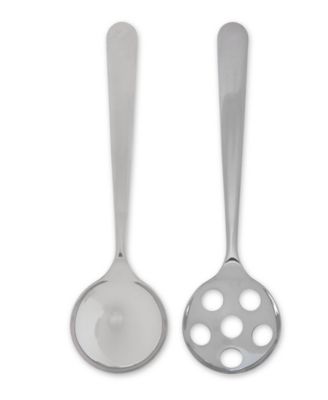 Endurance Stainless Steel 2 Piece 11" Salad Spoons Set
