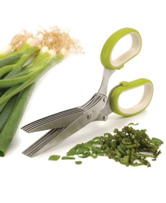 Stainless Steel Plastic 8x3" Kitchen Helpers Herb Scissors