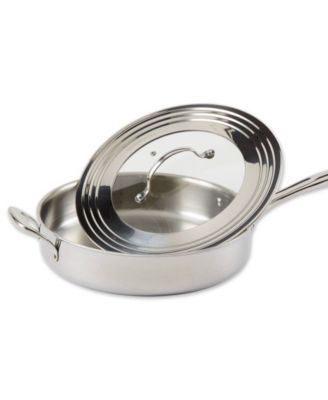 Endurance Stainless Steel Glass 12.5" Diameter Universal Lid