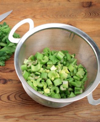 Endurance Stainless Steel 3 Quart Wide Rim Mesh Colander Basket