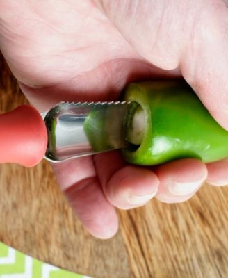 Endurance 18/8 Stainless Steel 8.25" Jalapeno Corer