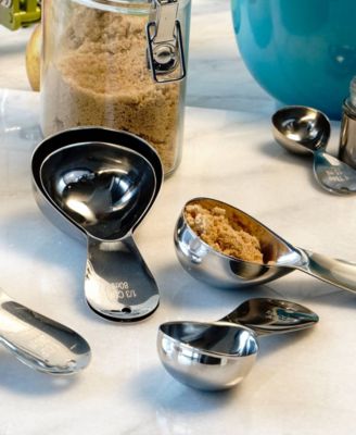 Endurance 18/8 Stainless Steel 5 Piece Teardrop Measuring Cup Set