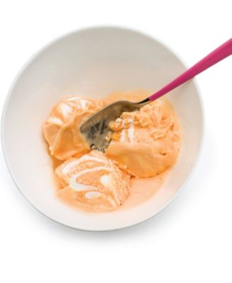 Endurance Stainless Steel 4 Piece 6" Ice Cream Spoons Set in Mixed Colors