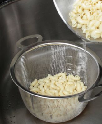 Endurance Stainless Steel 4 Quart Wide Rim Mesh Colander Basket