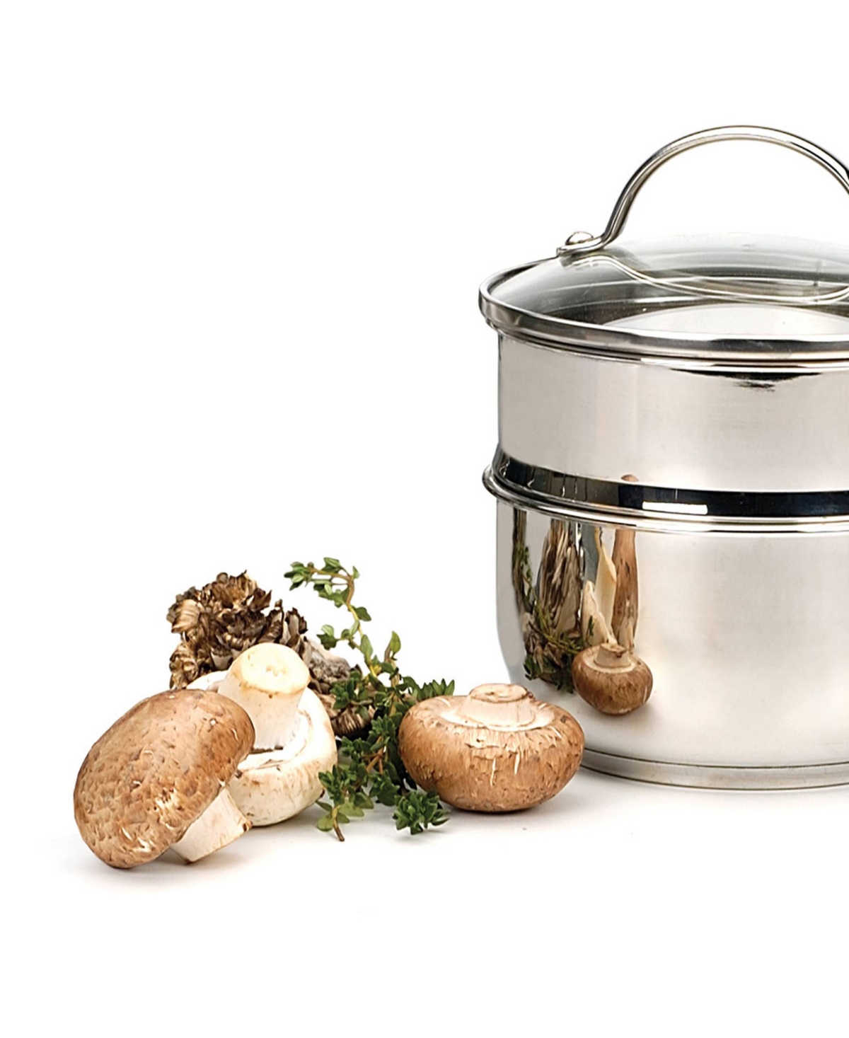 Rsvp International Endurance 1 Qt Induction Safe Double Boiler In Gray