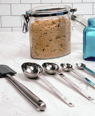 Endurance 18/8 Stainless Steel 4 Piece Long Handle Measuring Spoon