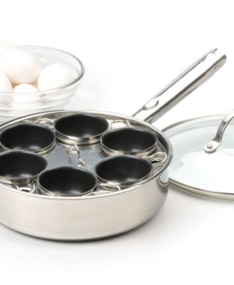 Endurance Stainless Steel 6 Egg Poacher Set