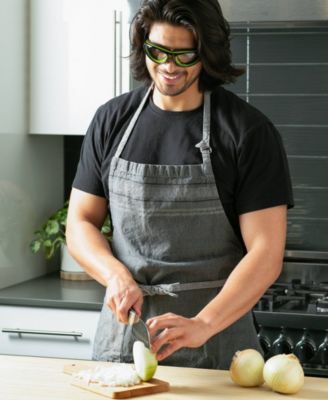 Plastic 5.5" x 6.5" x 1.5" Onion Goggles - Black Frame