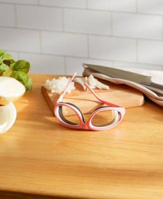 Plastic 5.5" x 6.5" x 1.5" Onion Goggles - Pink Frame