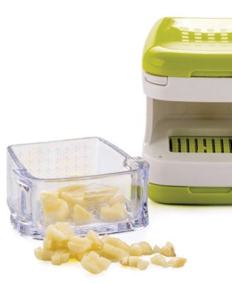 5 Piece Plastic and Stainless Steel 2.8x2.8" Garlic Cube