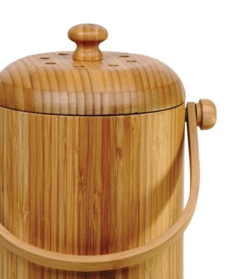 Endurance Wood 3.25 Quart Compost Pail Set