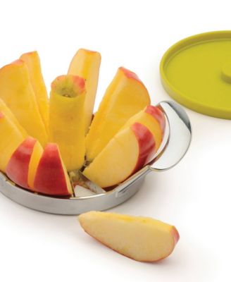 Stainless Steel 7x5" Jumbo Apple Slicer With Cover