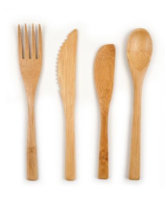 Wood 12 Piece 6.75"Fork Set
