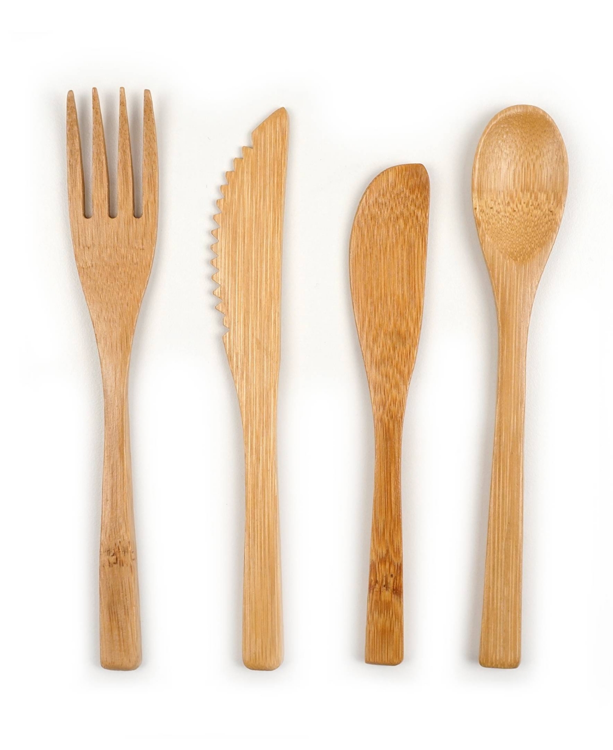 Rsvp International Wood 12 Piece 6.75"fork Set In Brown