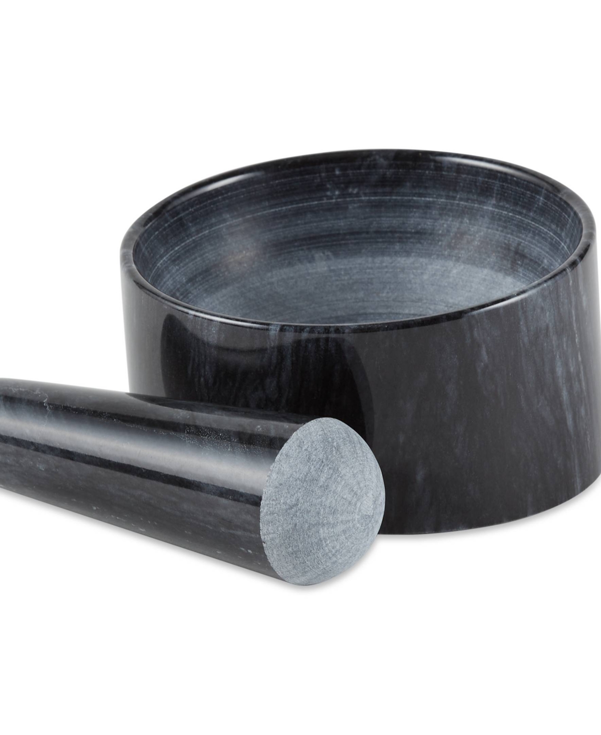Shop Rsvp International Black Marble Mortar Pestle Set