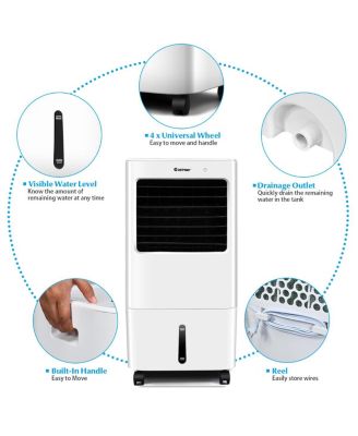 Evaporative Portable Air Cooler Fan & Humidifier