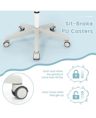 Kids Desk Chair Swivel Mesh Children Computer Chair with Adjustable Height