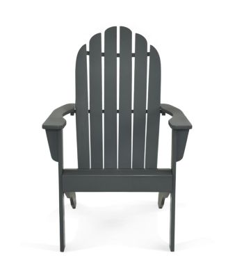 Outdoor Adirondack Chair Solid Wood Patio Garden Furniture