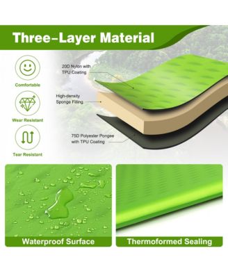 Inflatable Sleeping Pad, Self Inflating Camping Mattress