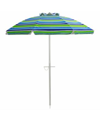 6.5FT Patio Beach Umbrella Sun Shade Tilt