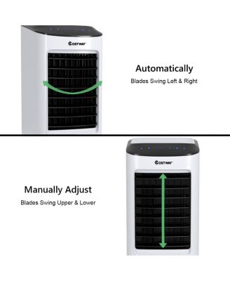 Generic Evaporative Filtered Portable Air Cooler Fan with Humidifier and Remote Control