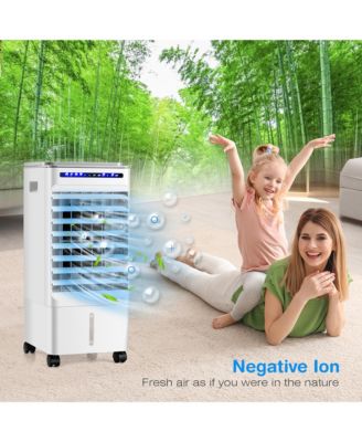3-in-1 Evaporative Air Cooler Portable Air Cooling Fan w/ Fan & Humidifier