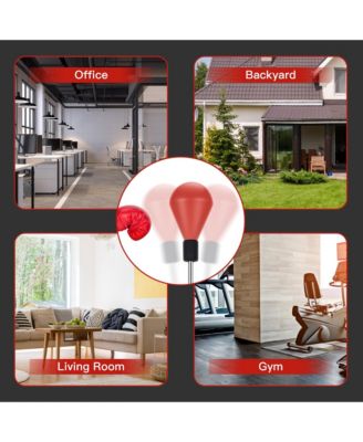 Freestanding Punching Bag with Stand Boxing Gloves for Adult Kids Adjustable