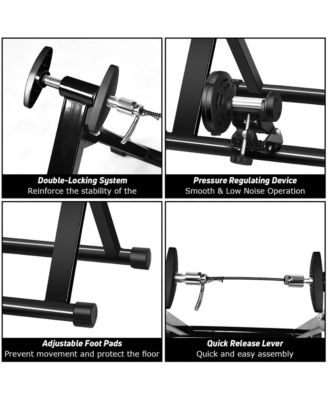 1pcs Bike Trainer Folding Bicycle Indoor Exercise Training Stand