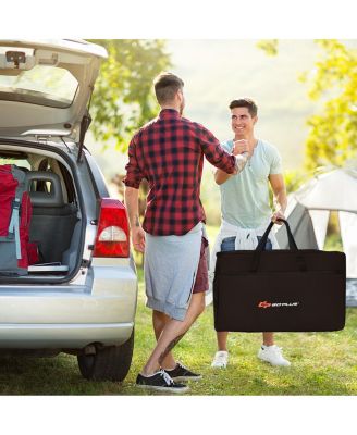 Folding Portable Aluminum Camping Grill Table