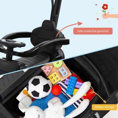 3 in 1 Ride on Push Car Mercedes Benz G350 Stroller Sliding Car
