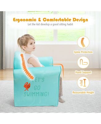 Kids Sofa Children Armrest Couch Toddler Furniture Gift
