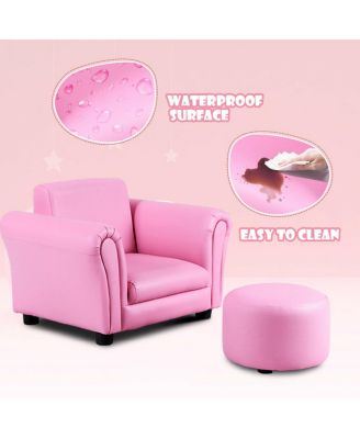 Kids Sofa Armrest Chair Couch Children Toddler Birthday Gift