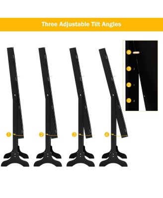 Mirrored Jewelry Cabinet Mirror Organizer Storage Box Stand