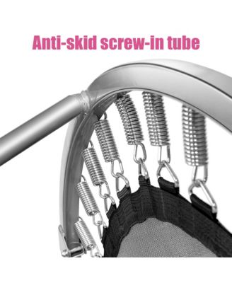 38" Mini Folding Trampoline Portable Recreational Fitness Rebounder