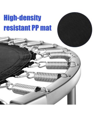 38" Mini Folding Trampoline Portable Recreational Fitness Rebounder