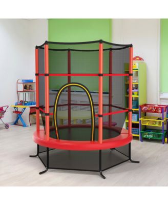 55" Kids Trampoline Bouncing Jumping Mat Recreational Trampoline