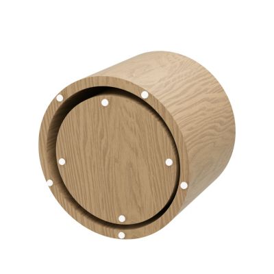 Streamdale Oak Nesting Table Set (2)